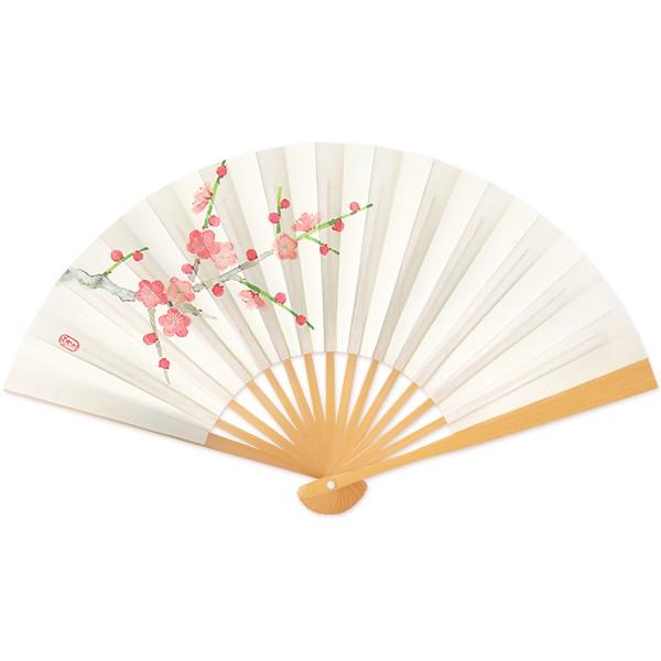 茶扇/梅 京扇子(Qa101) | 