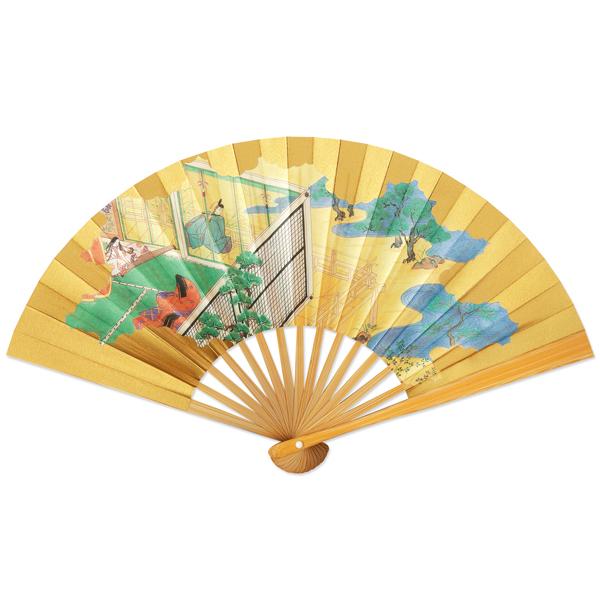 5寸飾り扇子帚木 源氏物語 単品 (Ra205) | 