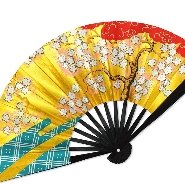 海外向けお土産/台付き茶扇飾り扇子/桜(Rd203) |  | 03