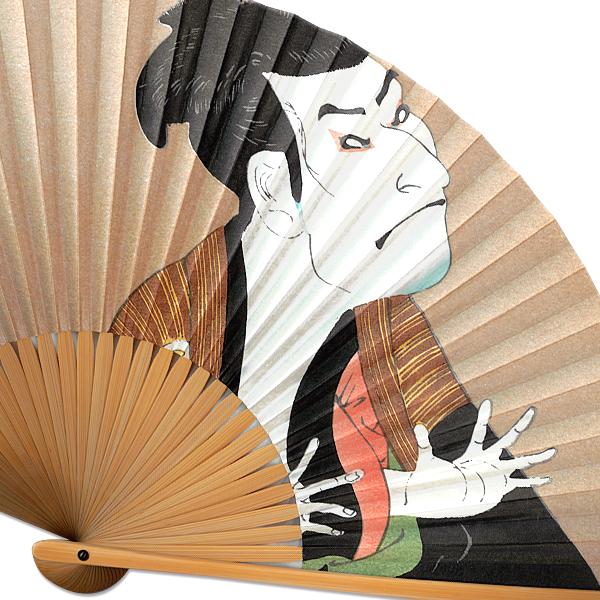 日本のお土産扇子 浮世絵 奴江戸兵衛(Re007) : 扇子司 伊藤常 - 通販