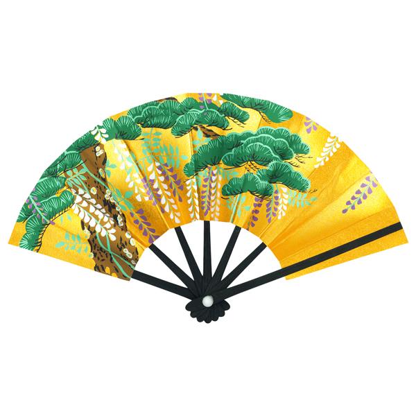 外国へのお土産/豆扇子 松と藤【台付きセット】(Rf008) |  | 01