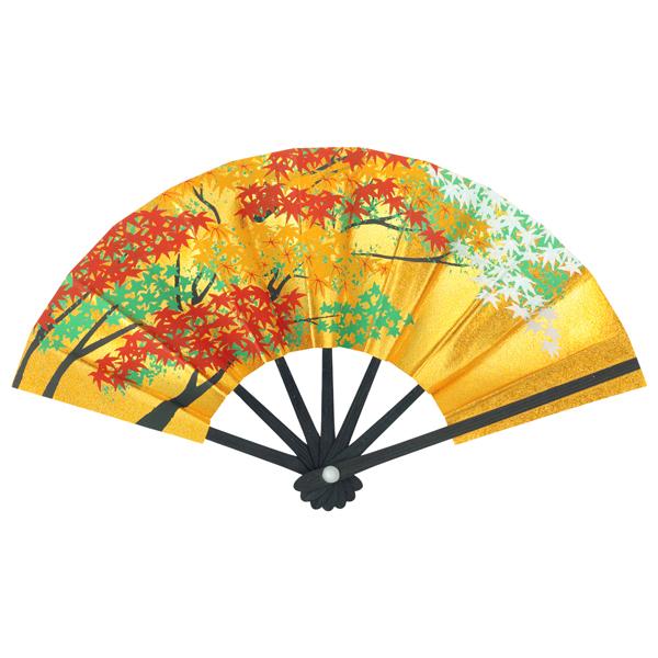 外国へのお土産/豆扇子 三色紅葉【台付きセット】(Rf010) |  | 01