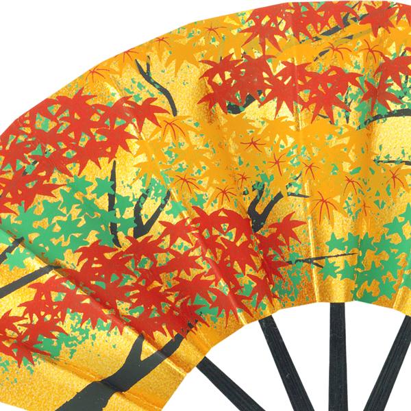 外国へのお土産/豆扇子 三色紅葉【台付きセット】(Rf010) |  | 05