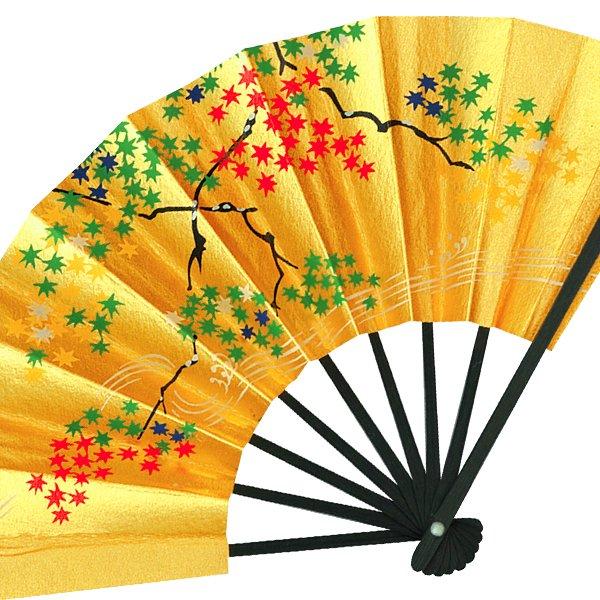 外国へのお土産/豆扇子 流水3色紅葉【扇子単品】(Rf011) |  | 01