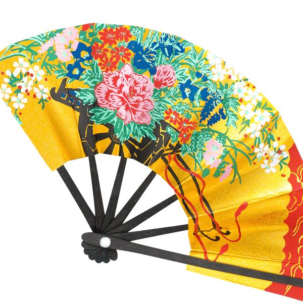 外国へのお土産/豆扇子 花車【台付きセット】(Rf014) |  | 01