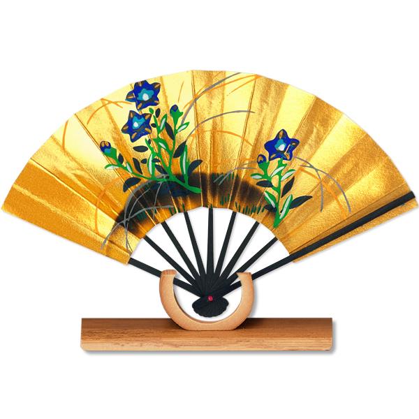 外国へのお土産/豆扇子 桔梗 大国屋【扇子単品】(Rf017) | 