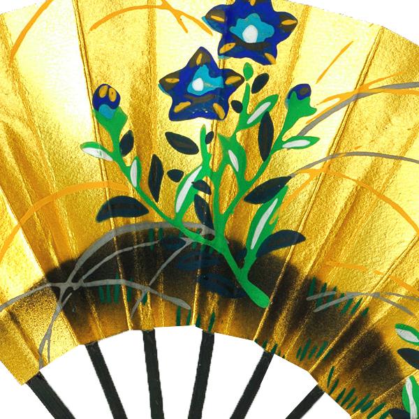 外国へのお土産/豆扇子 桔梗 大国屋【扇子単品】(Rf017) |  | 03