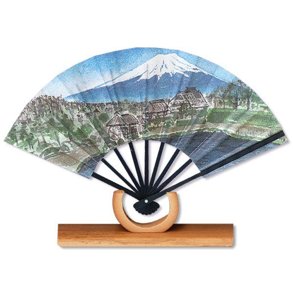 外国へのお土産/豆扇子 日本の名勝地/富士山【扇子単品】(Rf034) | 