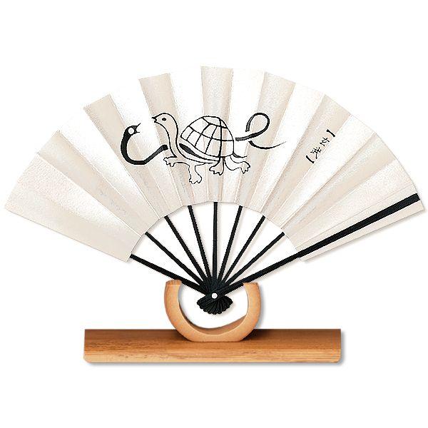 外国へのお土産/豆扇子 風水四神/玄武【扇子単品】(Rf044) | 