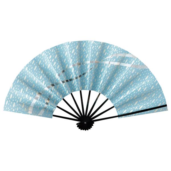 舞扇子 吹雪 水色地 アウトレット(S011) | 