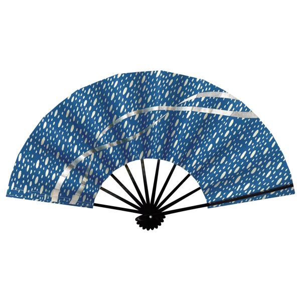 舞扇子 吹雪 紺地 アウトレット(S012) | 