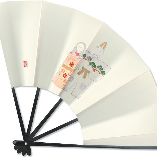 飾り京扇子/都の四季2/お雛様(T002) |  | 01
