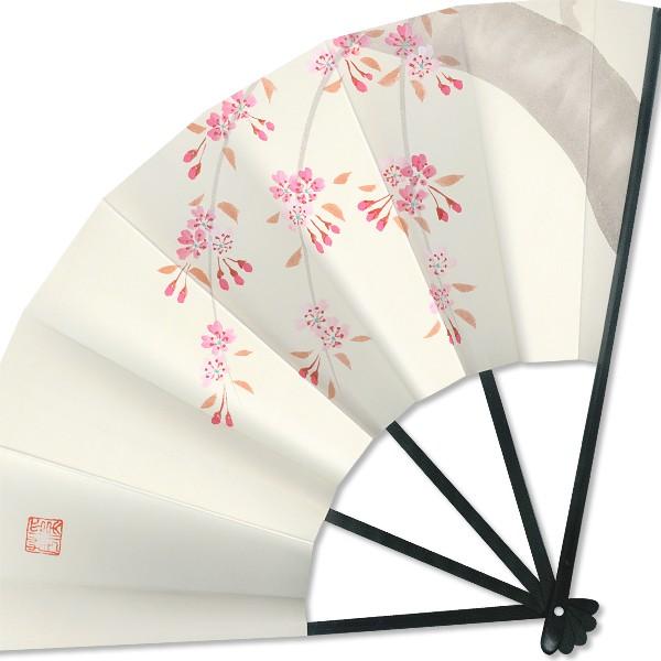 飾り京扇子/都の四季3/桜(T003) |  | 01