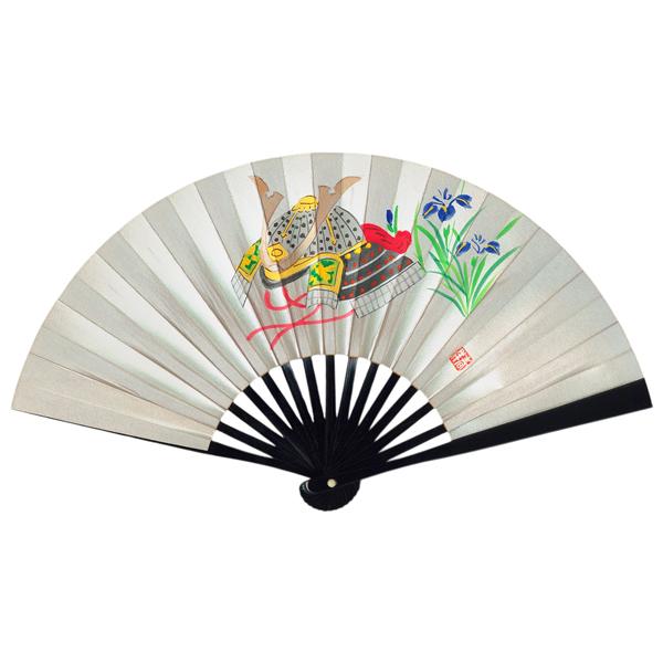 節句扇子/兜/飾り茶扇台付きセット(Tb03) |  | 01