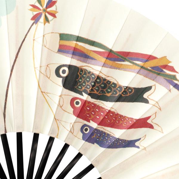 歳時記 飾り茶扇台付きセット/黒塗 鯉のぼり(Tc04) |  | 03