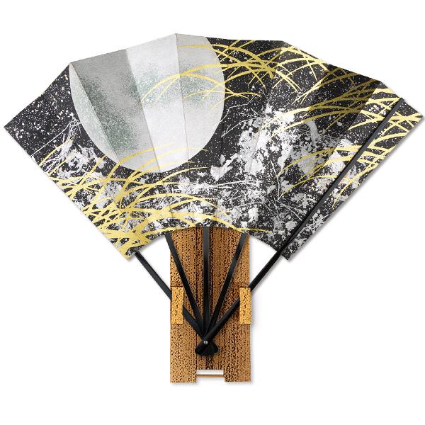 高級飾り京扇子/月夜/台付(U301) | 