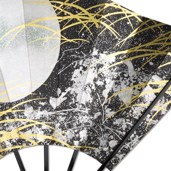 高級飾り京扇子/月夜/台付(U301) |  | 04