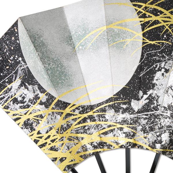 高級飾り京扇子/月夜/台付(U301) |  | 05