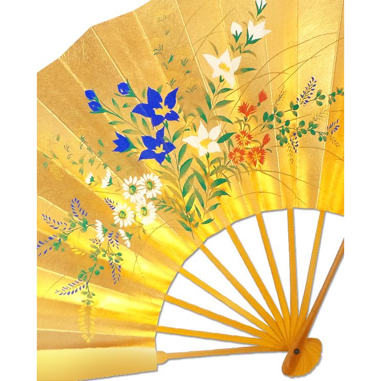 飾り京扇子 高級仕舞扇子　松竹梅/桔梗(Ub104) |  | 05