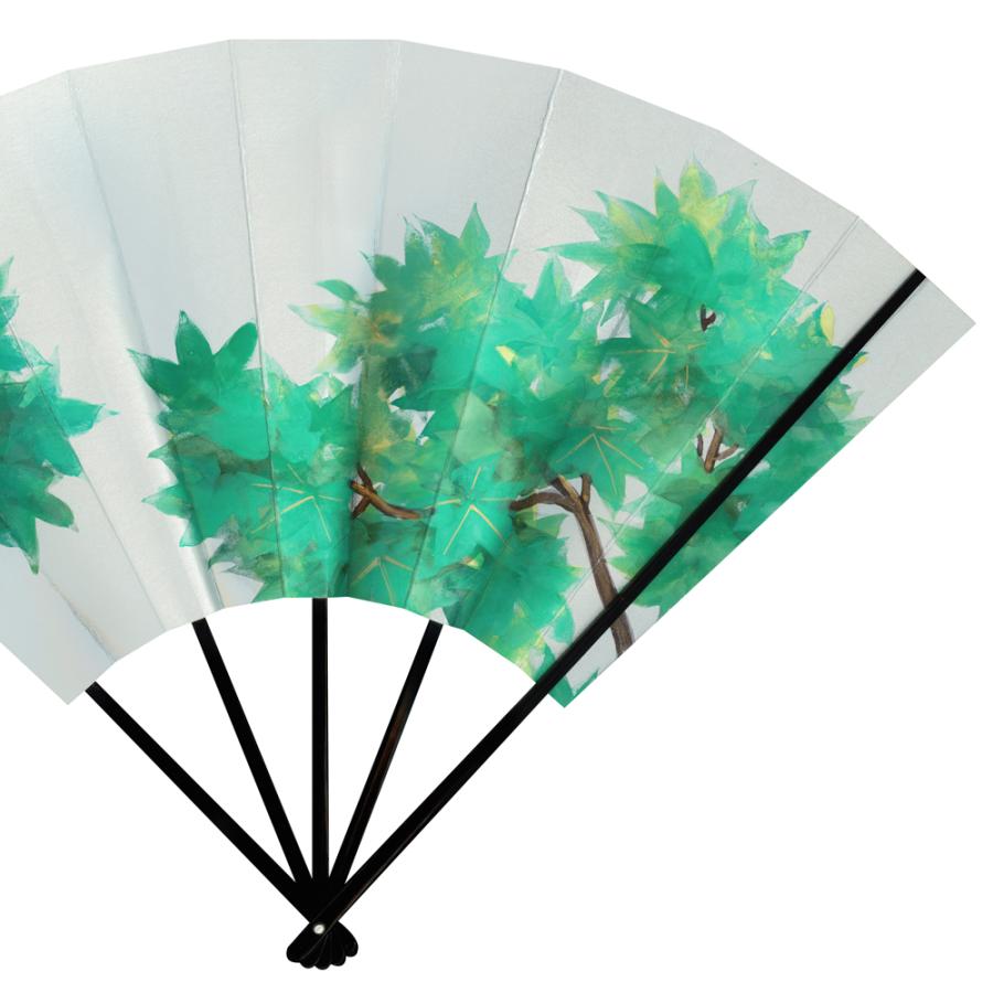 高級飾り京扇子 楓/台付(Uk003) |  | 05