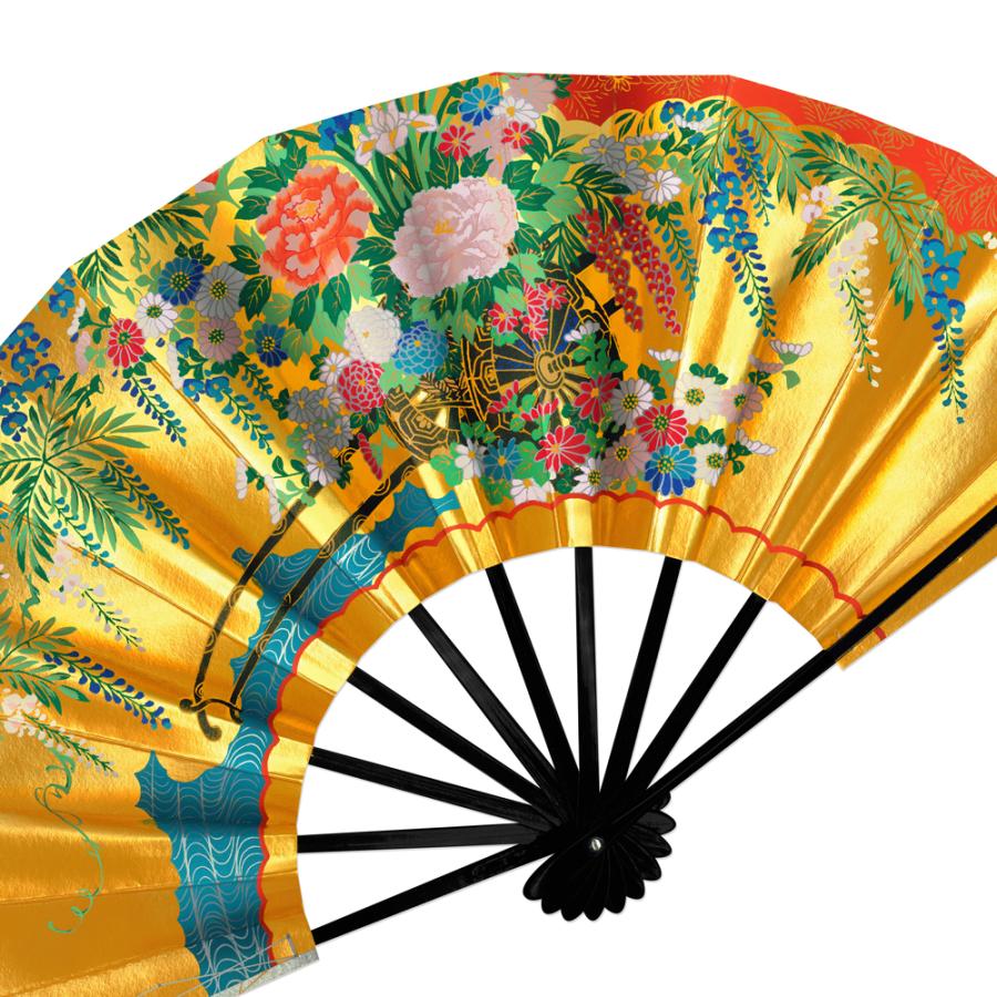 飾り京扇子 舞扇子タイプ 花車/秋草[数量限定] Xa001(Xa001) |  | 08