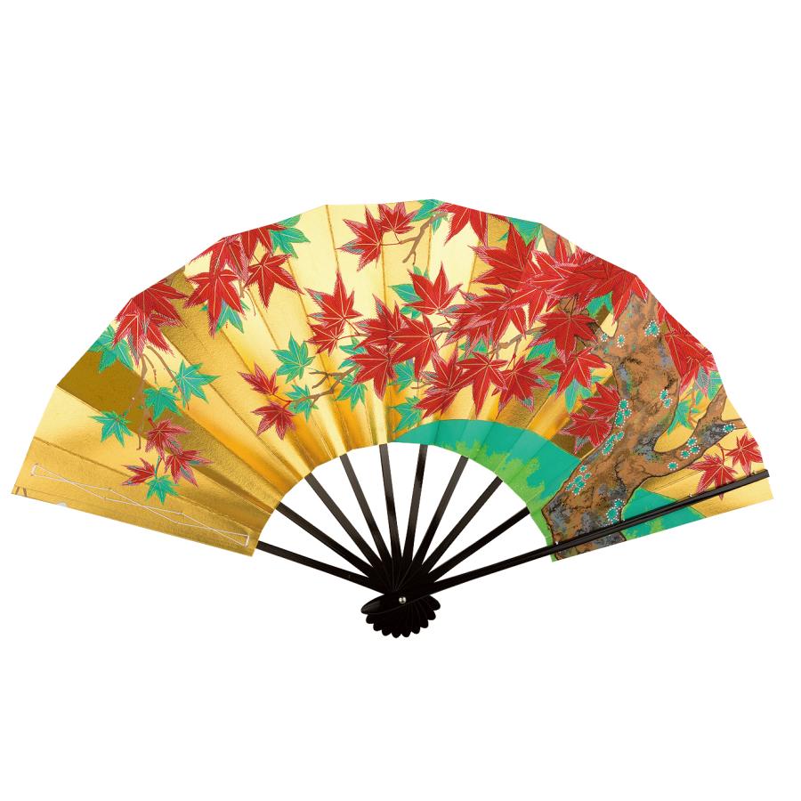 飾り京扇子/舞扇子タイプ 櫻/紅葉(Xb007) : 扇子司 伊藤常 - 通販