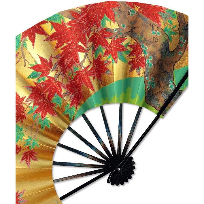 飾り京扇子/舞扇子タイプ 櫻/紅葉(Xb007) : 扇子司 伊藤常 - 通販