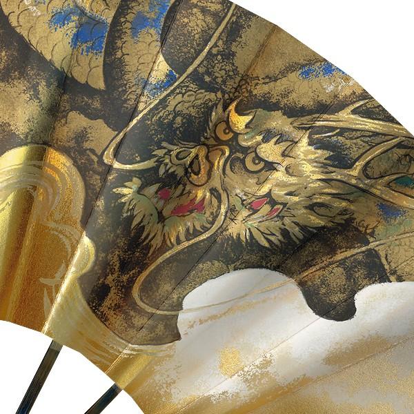 飾り京扇子/舞扇子タイプ 龍/虎(Xb009) |  | 06