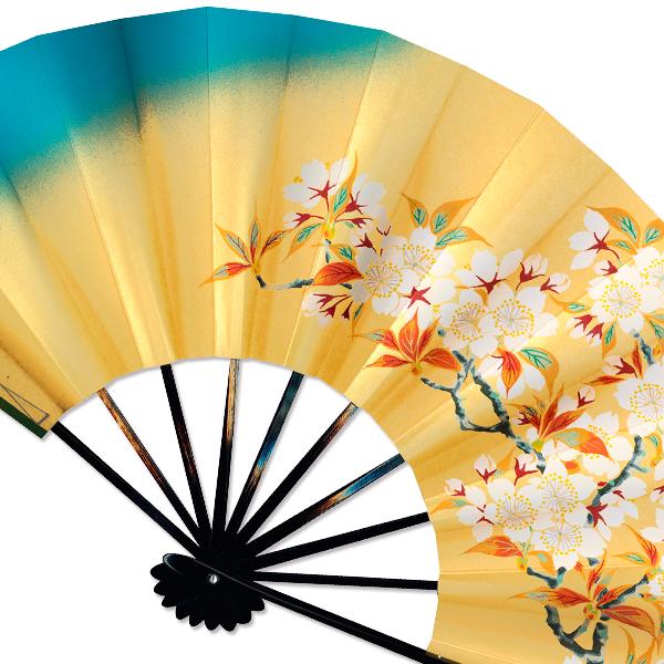 飾り京扇子/舞扇子タイプ 櫻/紅葉(Xc004) |  | 11