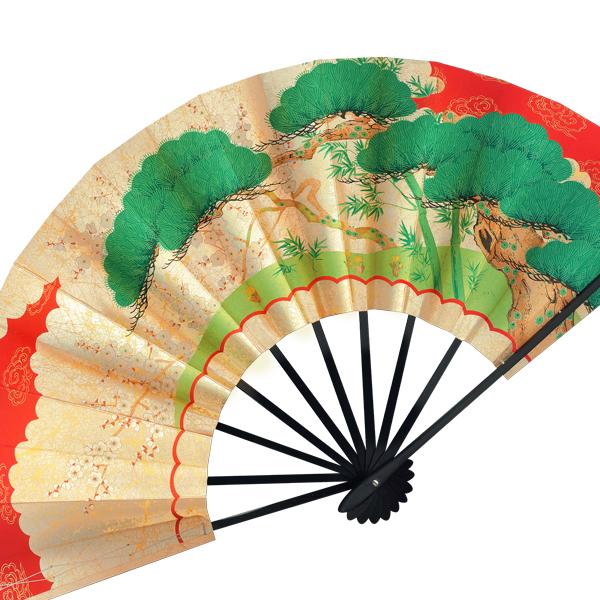 飾り京扇子/舞扇子タイプ 花車/松竹梅(Xd101) |  | 09