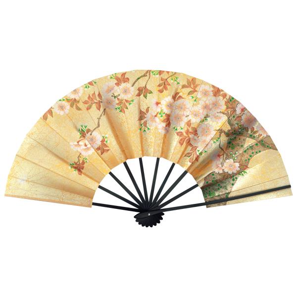 飾り京扇子/舞扇子タイプ 御所車/櫻(Xd102) |  | 10