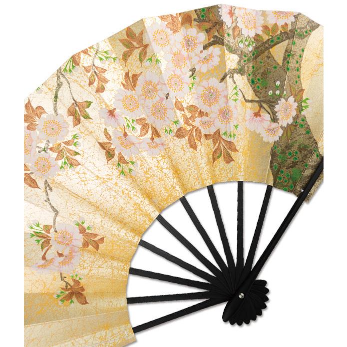 飾り京扇子/舞扇子タイプ 御所車/櫻(Xd102) |  | 04