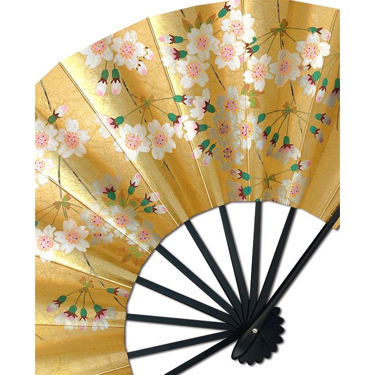 飾り京扇子/舞扇子タイプ 鉄線/桜(Xe005) |  | 05