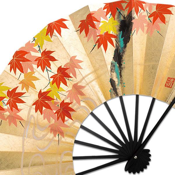 飾り京扇子/舞扇子タイプ 桜/紅葉(Xe009) : 扇子司 伊藤常 - 通販