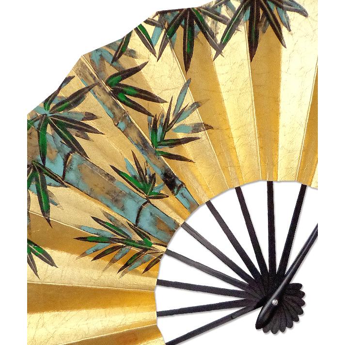 飾り京扇子/舞扇子タイプ 糸菊/青竹(Xe012) |  | 05