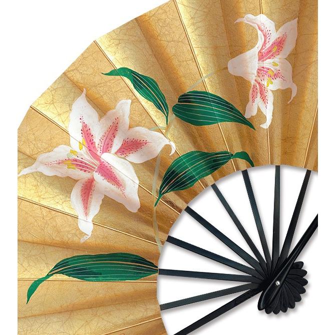 飾り京扇子/舞扇子タイプ カサブランカ/萩(Xe104) |  | 04