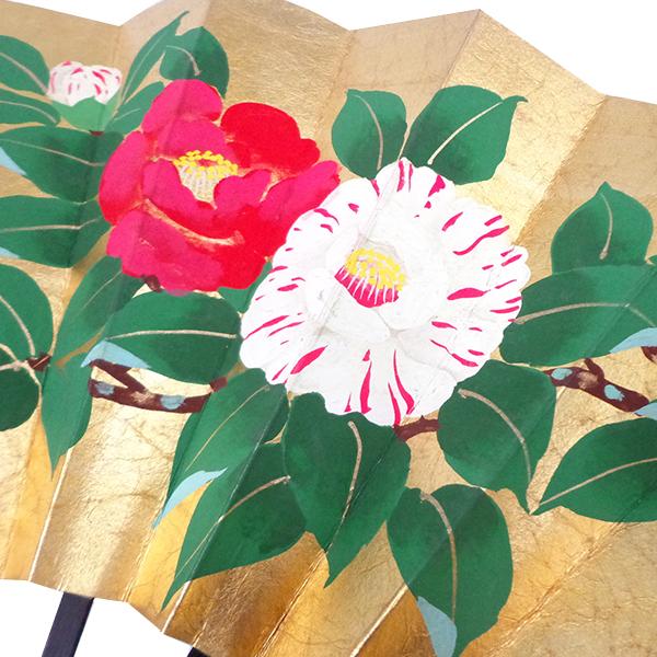 飾り京扇子/舞扇子タイプ 桜/椿(Xe105) : 扇子司 伊藤常 - 通販