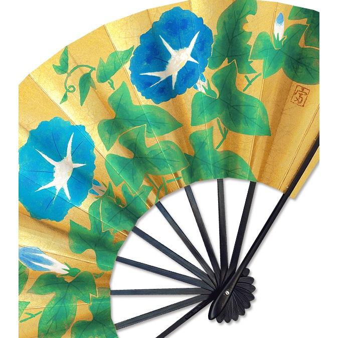 飾り京扇子/舞扇子タイプ 朝顔/萩(Xe107) |  | 04
