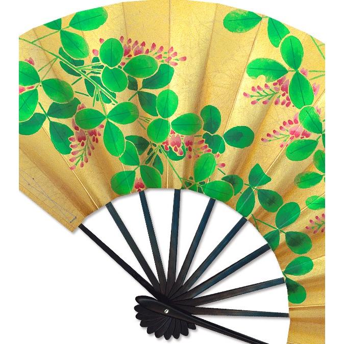 飾り京扇子/舞扇子タイプ 朝顔/萩(Xe107) |  | 05