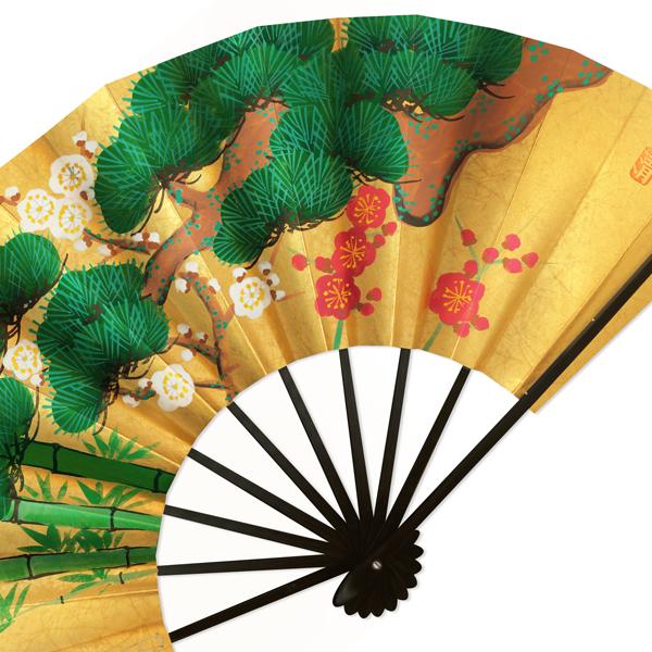 飾り京扇子/舞扇子タイプ 梅/竹(xe114) |  | 04