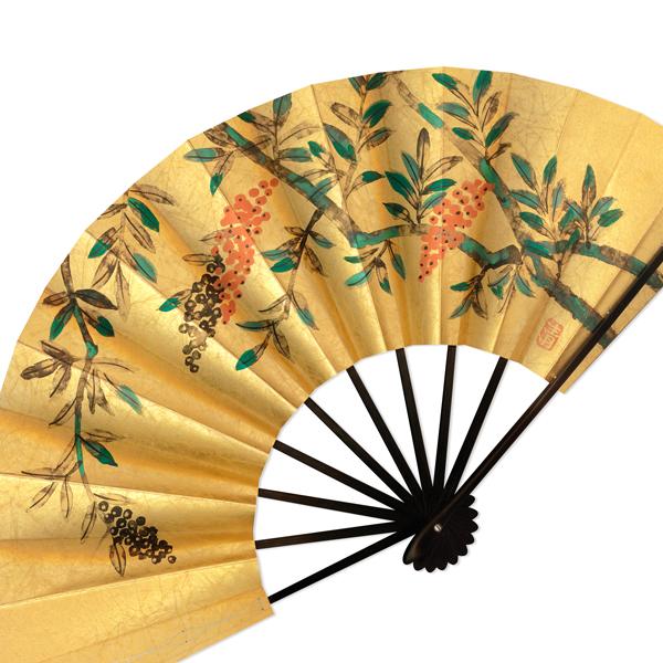 飾り京扇子/舞扇子タイプ 梅/竹(xe114) |  | 05