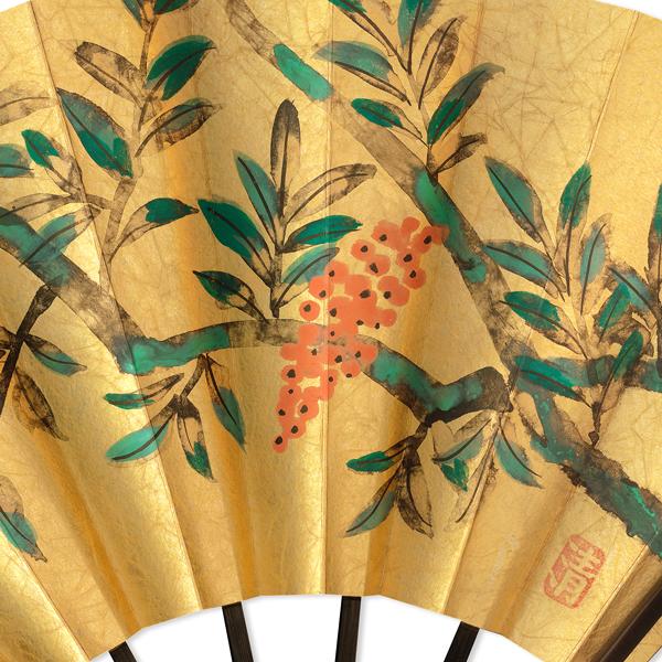 飾り京扇子/舞扇子タイプ 梅/竹(xe114) |  | 09