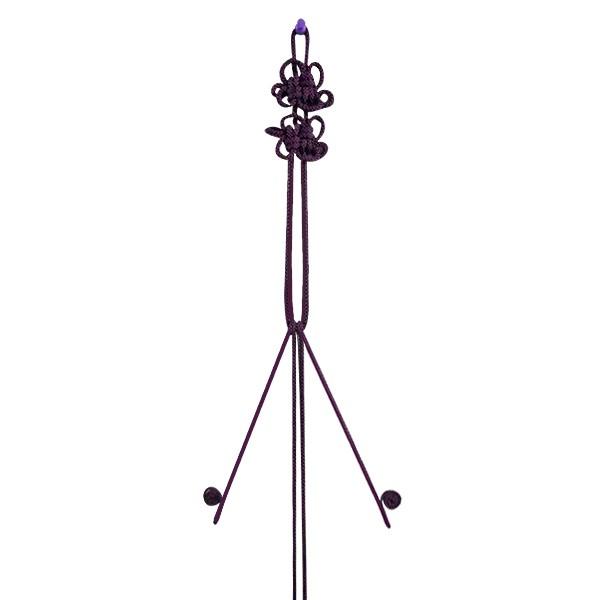 組みひも/扇子掛け/ひも付きセット/紫(Xx002a) : 扇子司 伊藤常 - 通販