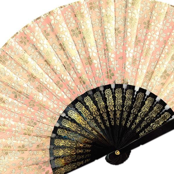 飾り京扇子/金襴櫻 ピンク/25cm(Z300) |  | 01