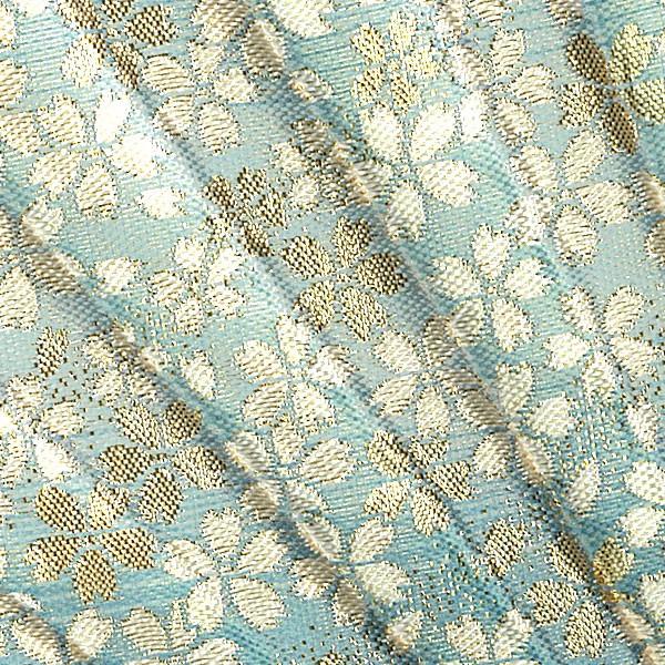 飾り京扇子/金襴櫻 水色/25cm(Z303) |  | 02