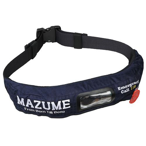 国土交通省承認 マズメ mazume インフレータブルウエストIIネイビー 桜  