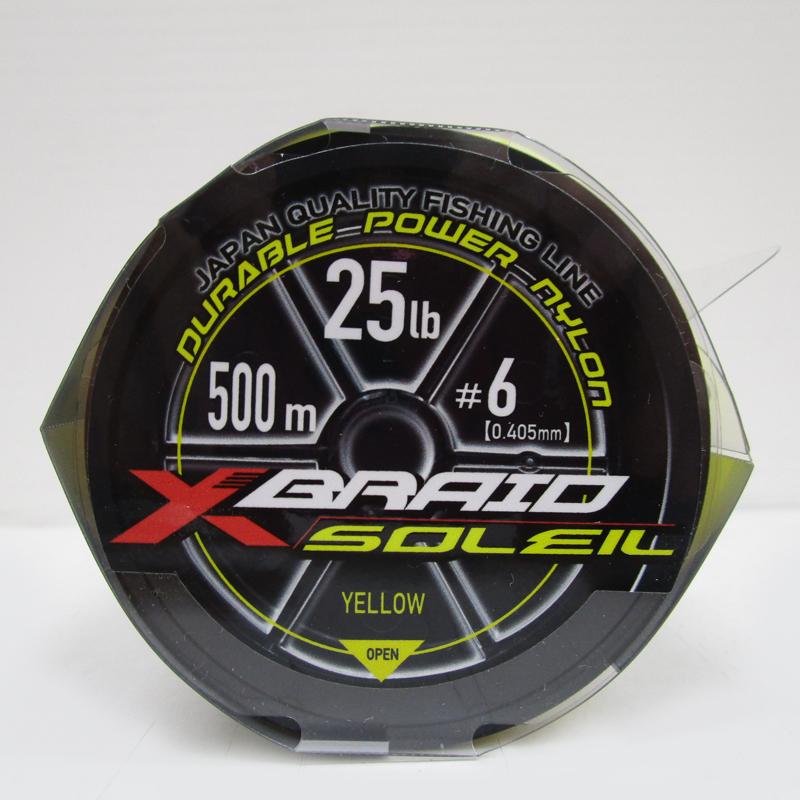 YGK エックスブレイド XBRAID ソレイユ 6号 25lb 500m YGK エックスブレイド XBRAID ソレイユ 6号 25lb 500m