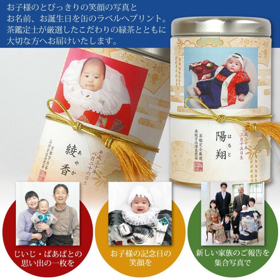 国内外の人気 出産内祝い 写真 名入れ お茶 送料無料 フォトカン ラベルb 木箱入り 緑茶2本 Rb2 伊藤茶園 両親 祖父母 誕生日 プレゼント ギフト Lesterrassesdadrien Fr