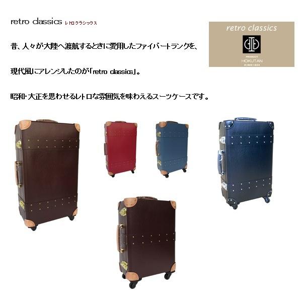 ファイバー製トランク retro classics TRAVEL　L
