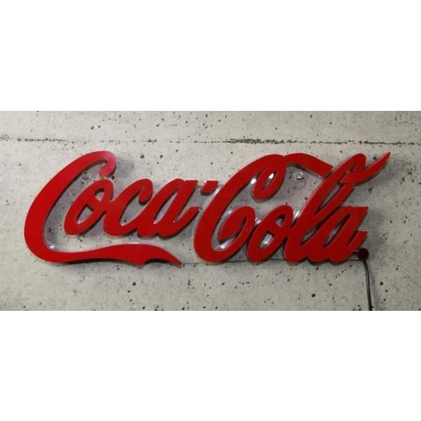 【新品】Coca-Cola Brand LED ミニレタリングサイン ☆コカ・コーラブランド！コカ・コーラ LEDミニレタリングサイン